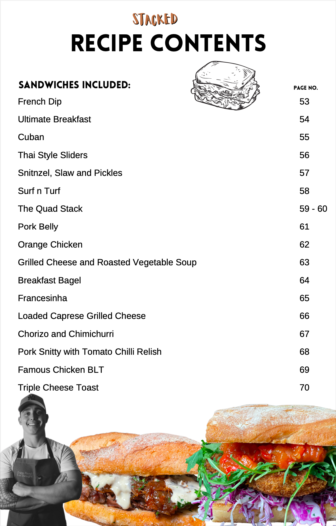 Dan's Ultimate Sandwich Collection
