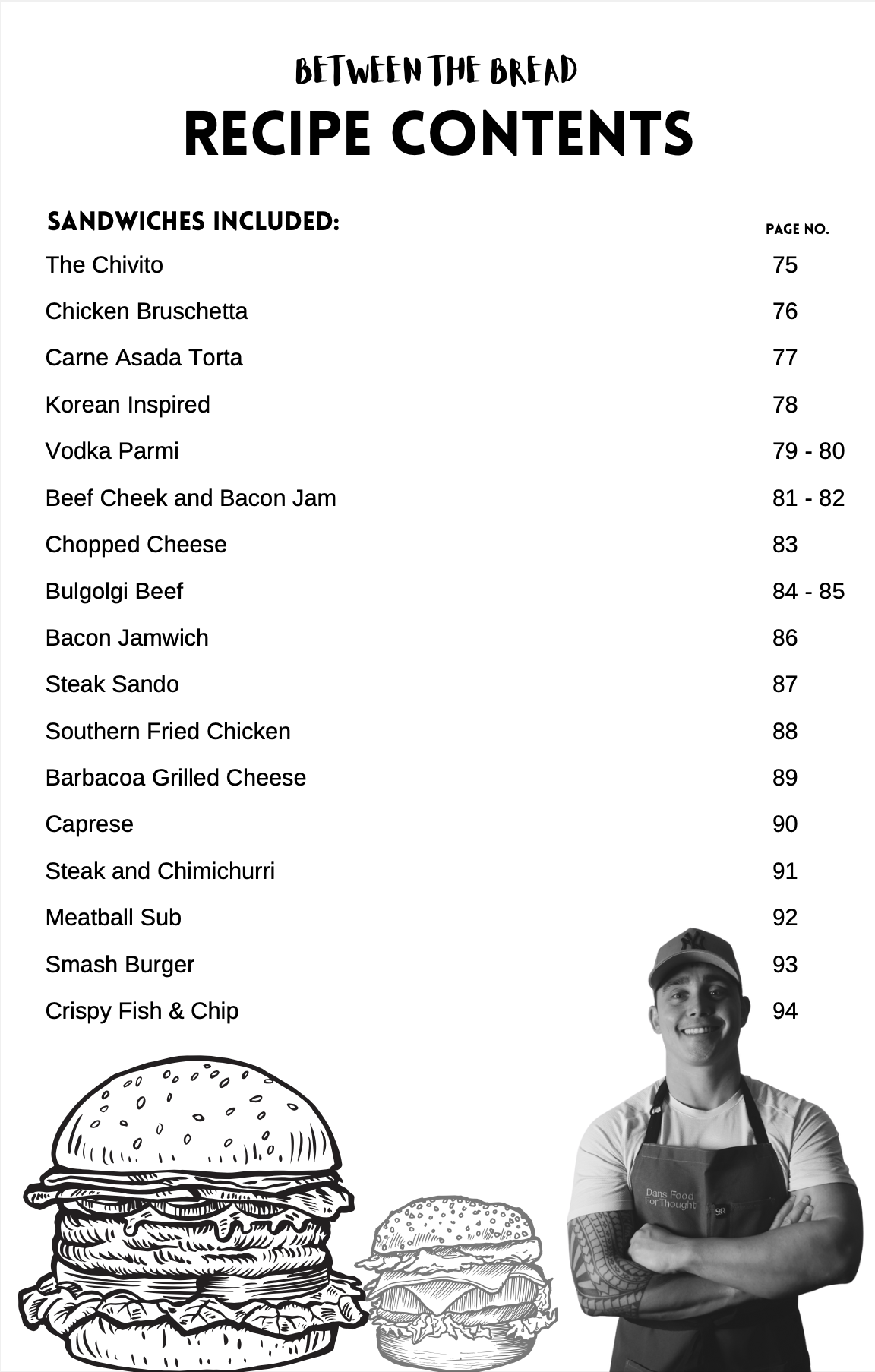 Dan's Ultimate Sandwich Collection