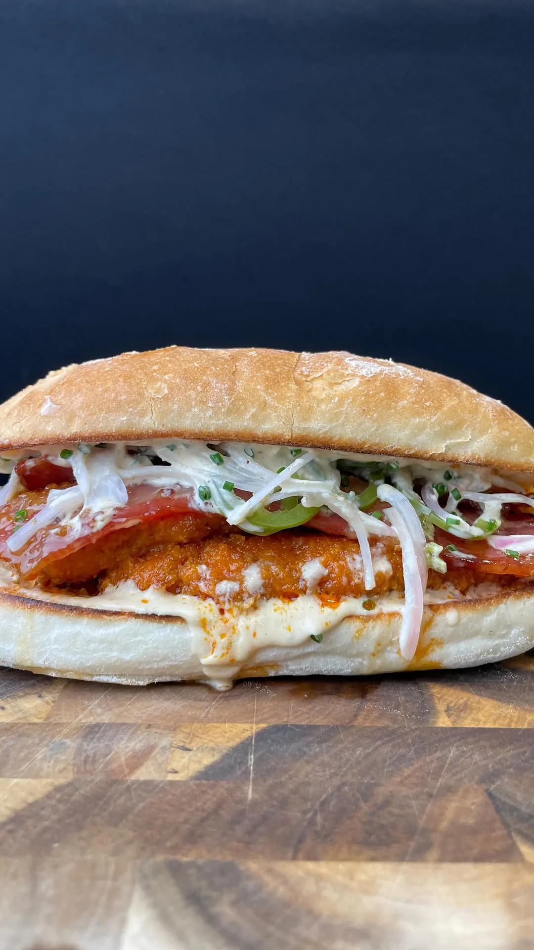 Picture for Buffalo Chicken with Maple Bacon and Blue Cheese Sauce