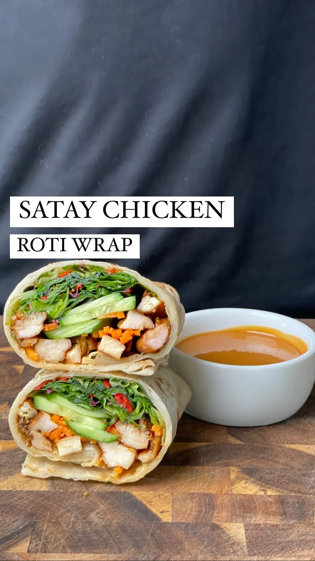 Picture for Satay Chicken Wrap