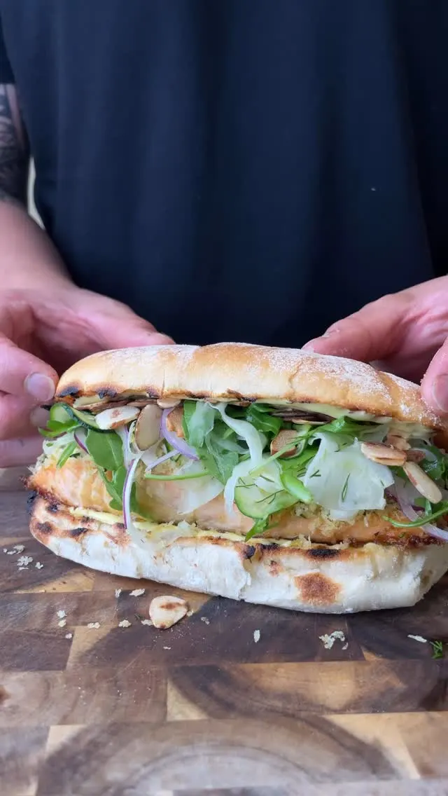 Picture for Panko Crusted Salmon Sandwich 