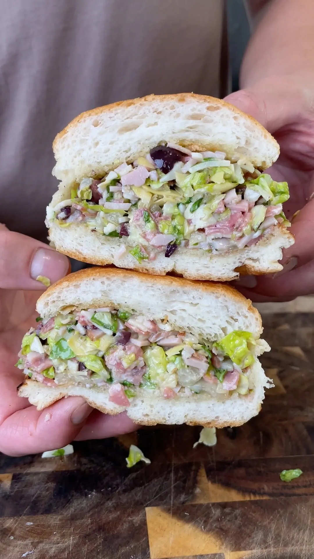 Picture for Chopped Sandwich with a Vinaigrette